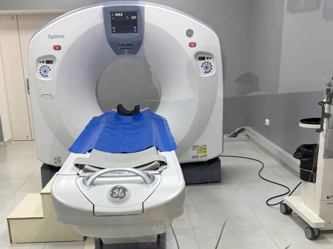 GE Optima MSKT apparati — ProMed klinikasi